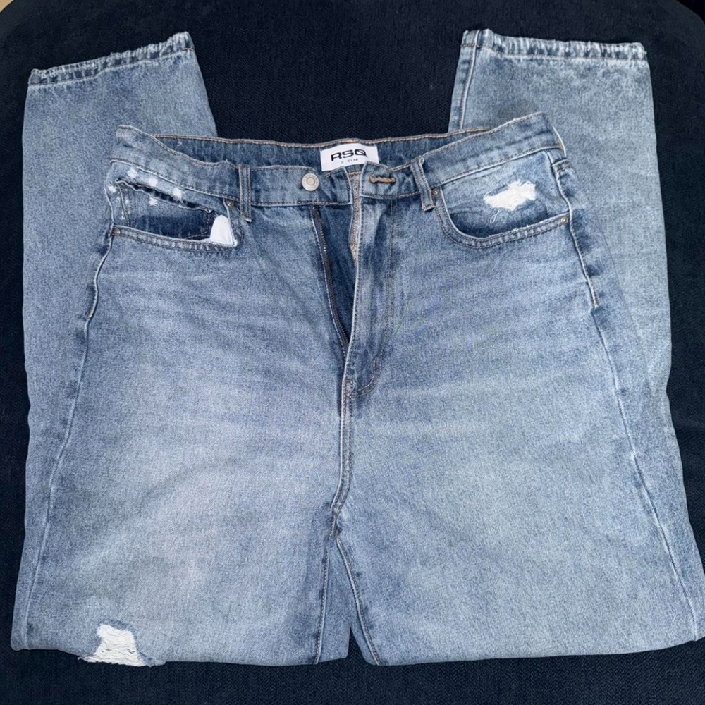 TILLYS RSQ Medium Blue Ripped Jeans [90’s Jean] Size: (31)